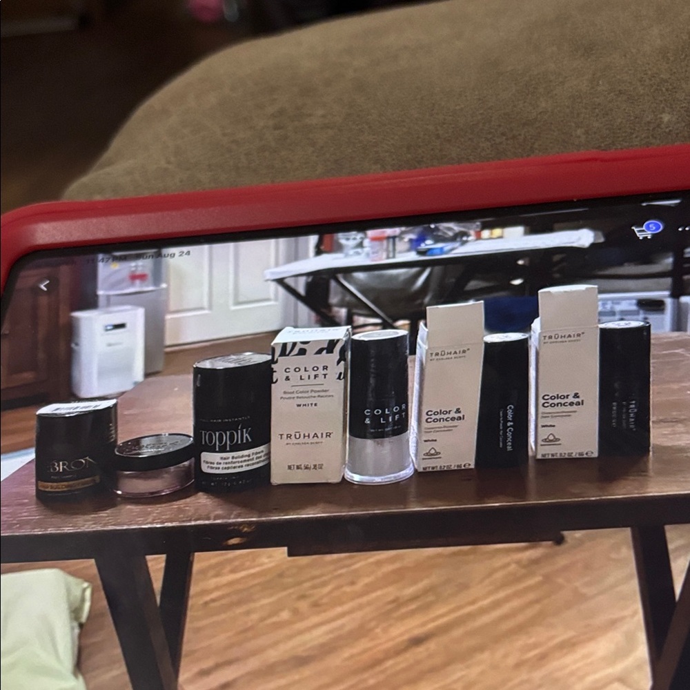 Hair Building Fibers - white color